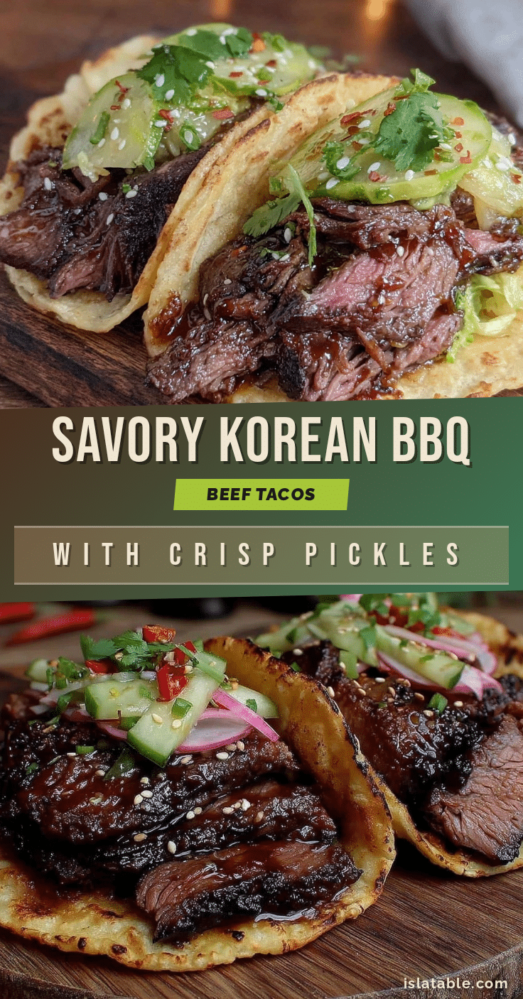 Korean BBQ beef tacos recipe