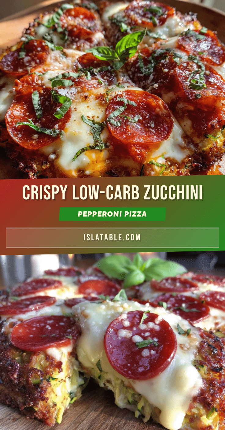 low carb zucchini crust pizza recipe