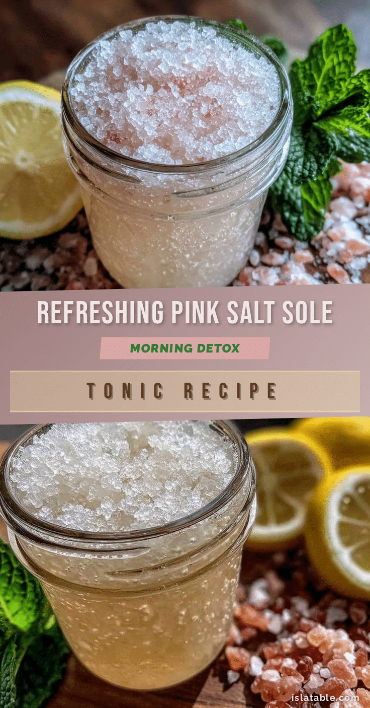 pink salt sole water recipe