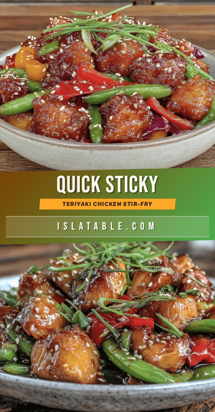 quick teriyaki chicken stir-fry recipe