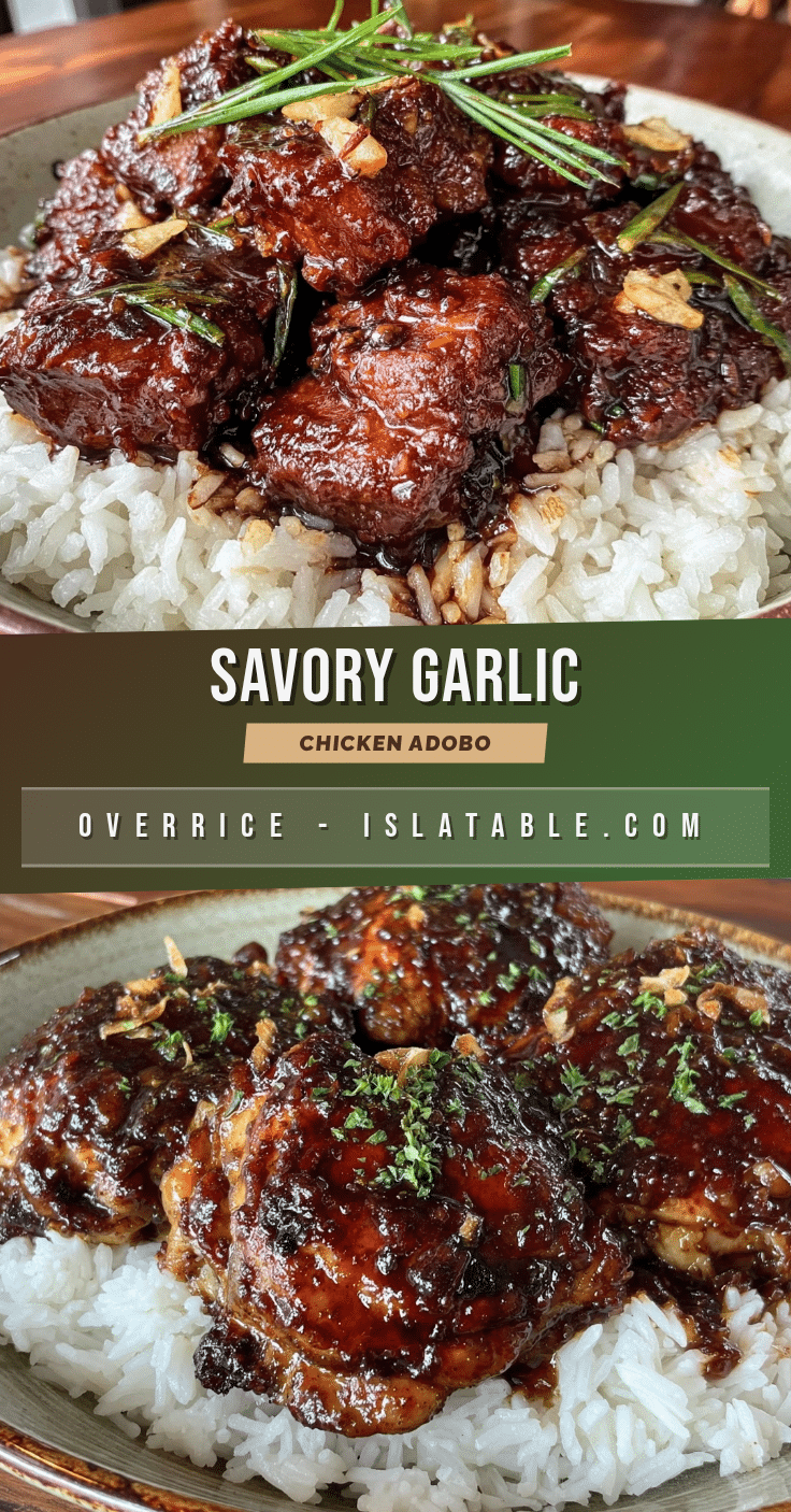 savory chicken adobo recipe recipe