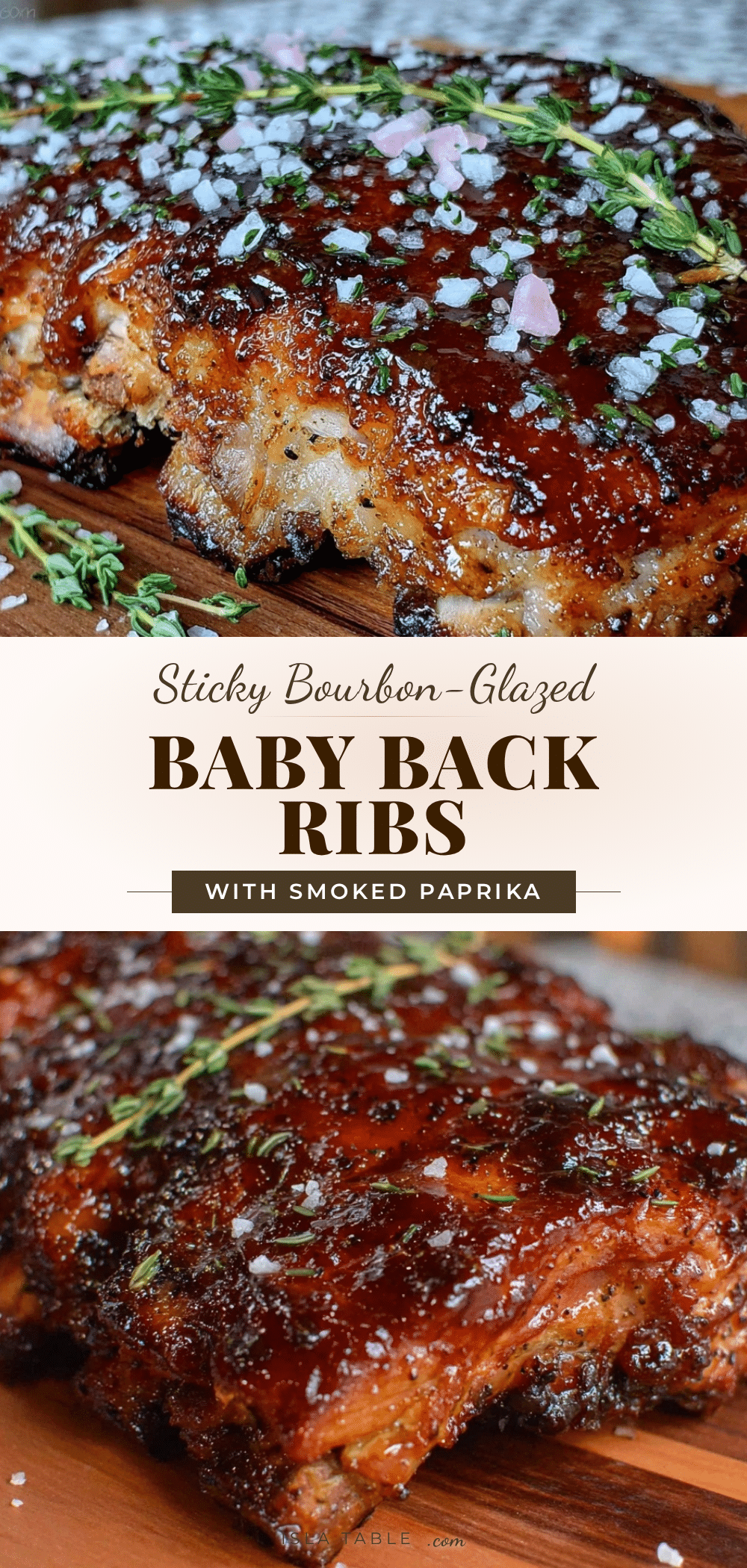 bourbon-glazed baby back ribs recipe