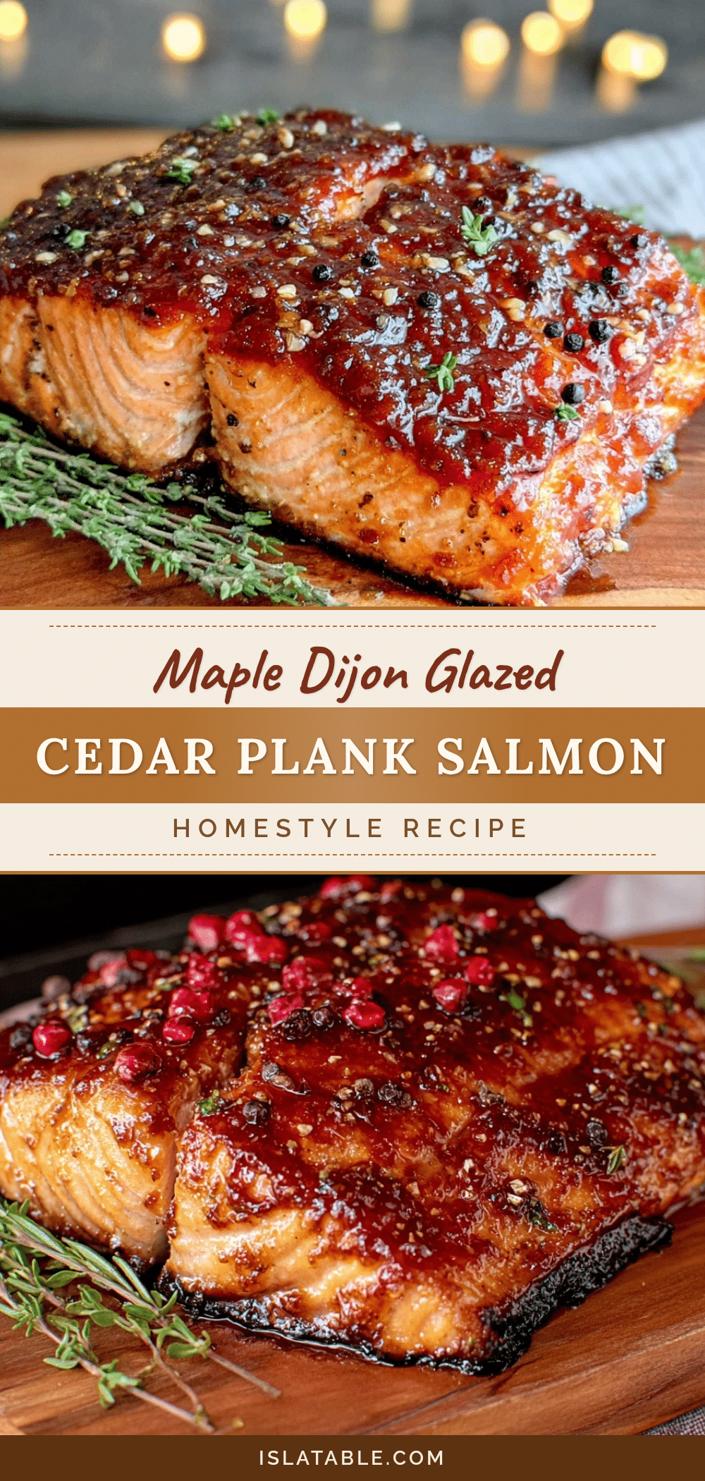cedar plank salmon recipe
