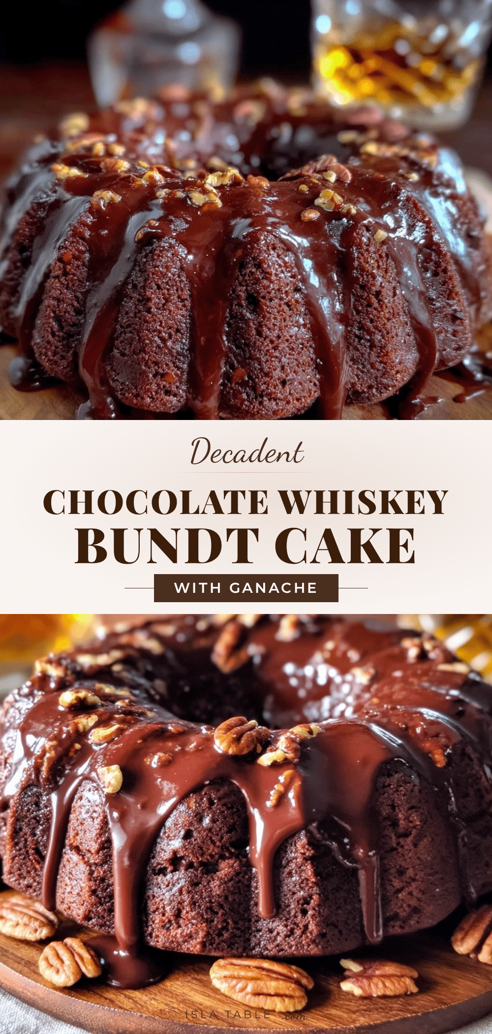 chocolate whiskey bundt cake recipe