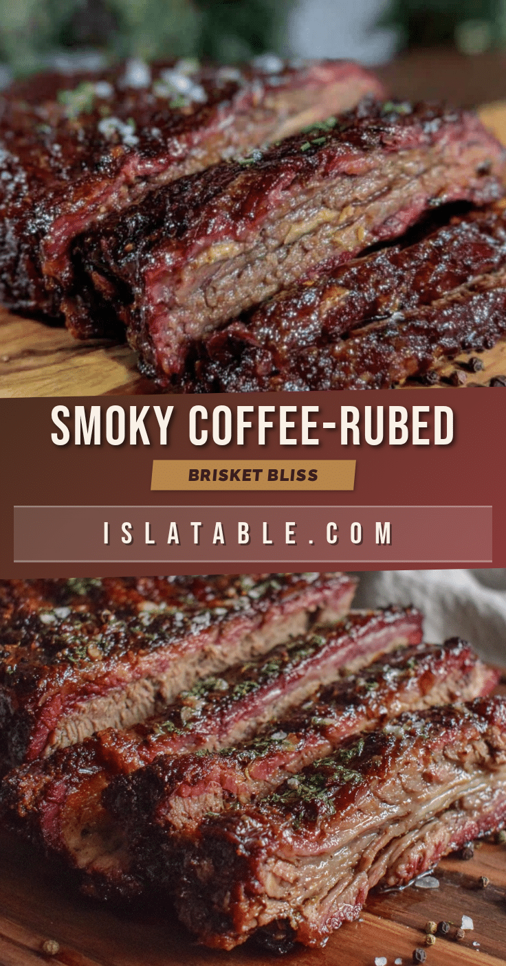 coffee-rubbed smoked brisket recipe