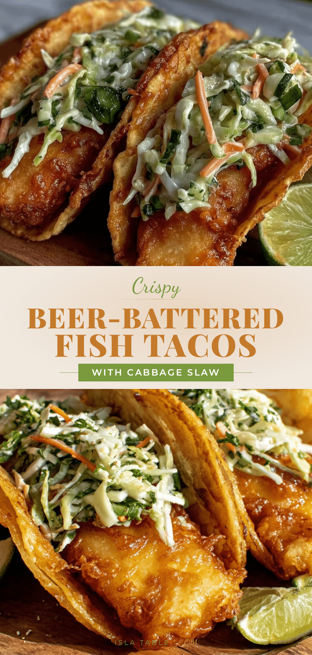 crispy beer-battered fish tacos recipe
