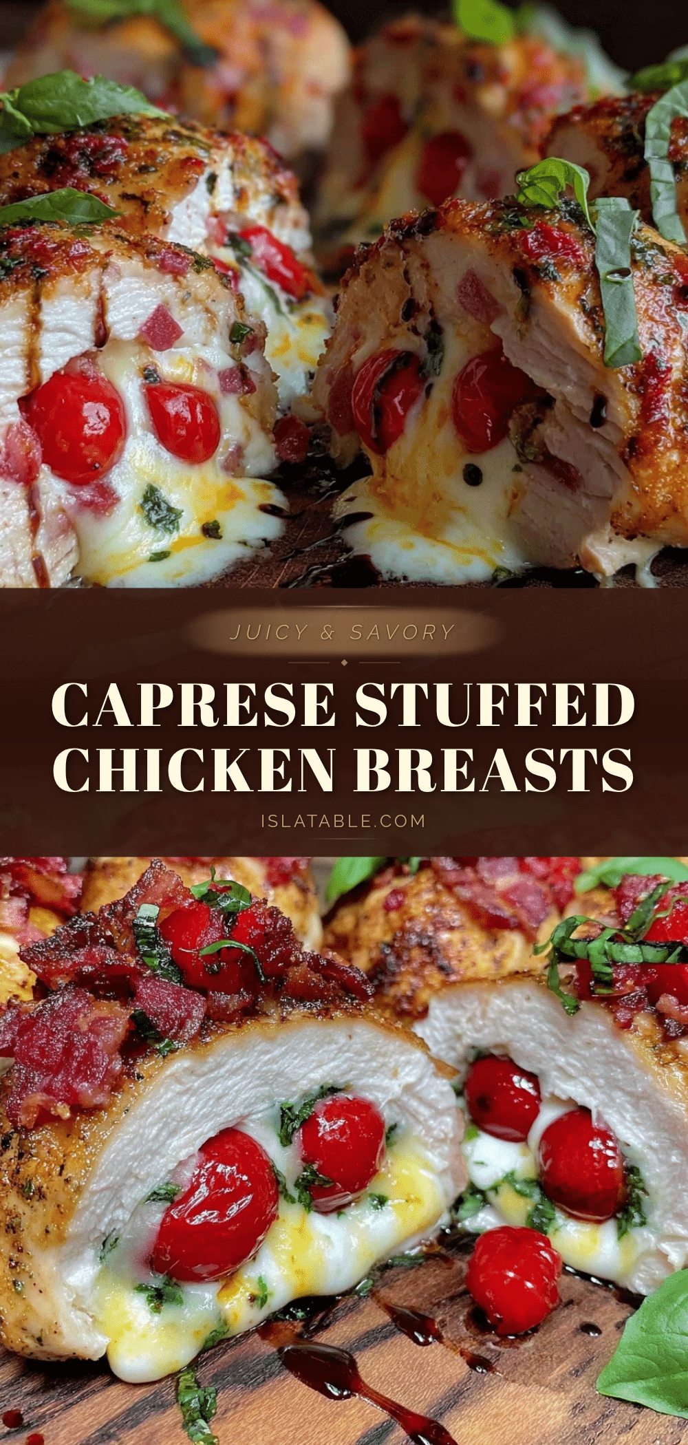 crispy caprese stuffed chicken breasts recipe