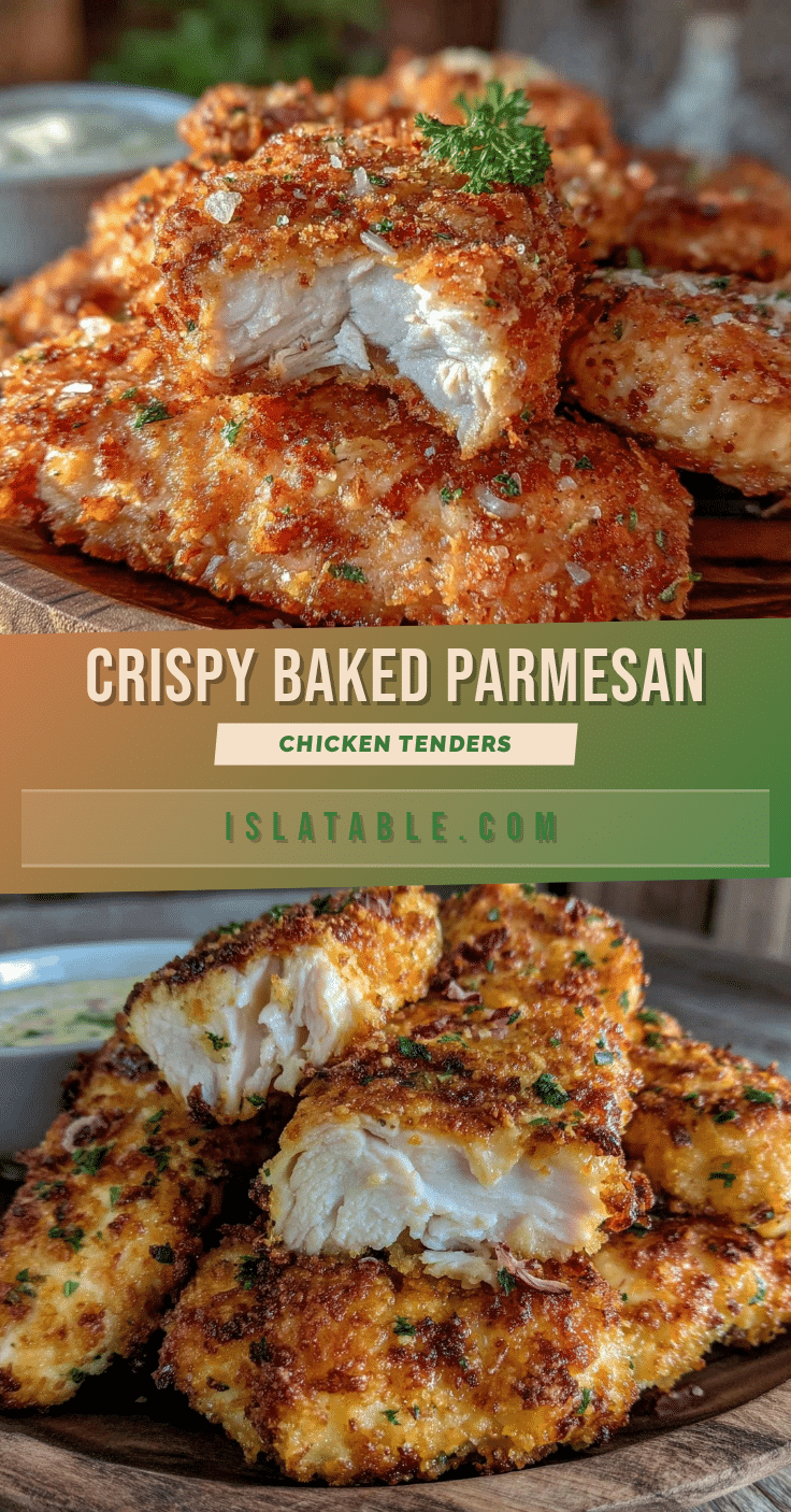 crispy parmesan chicken tenders recipe