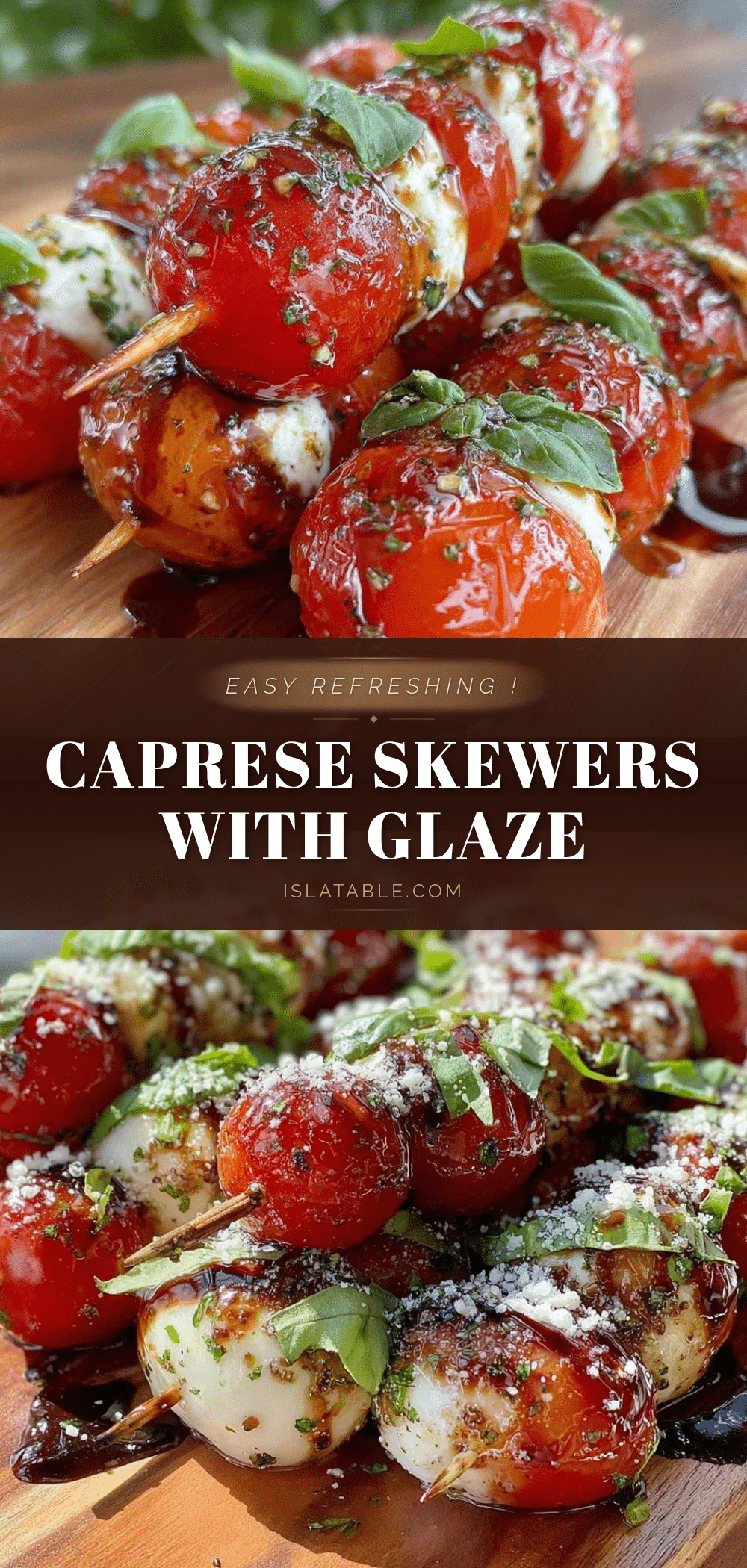 Fresh Caprese Skewers recipe