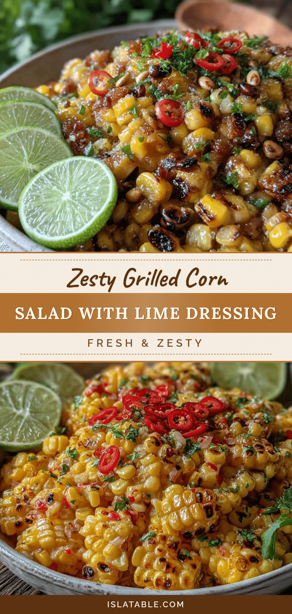 fresh grilled corn salad recipe