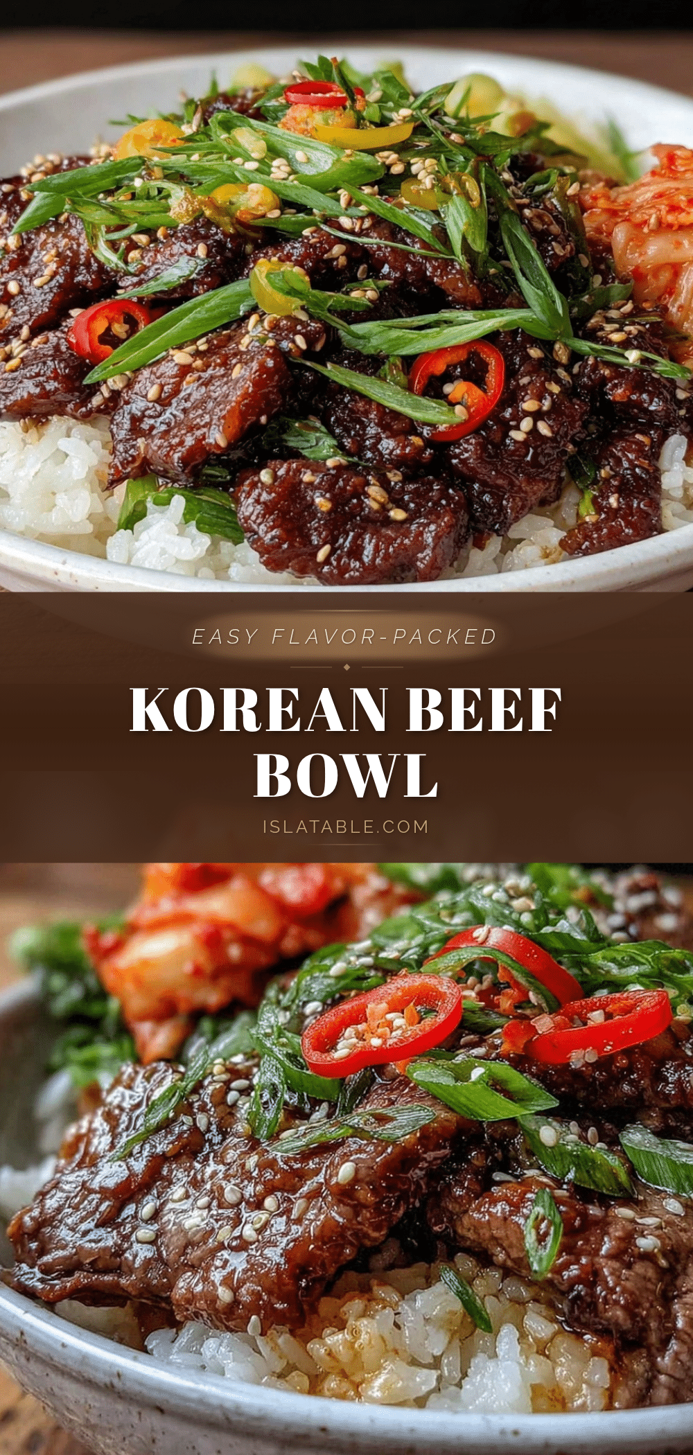 Korean beef bowl recipe recipe