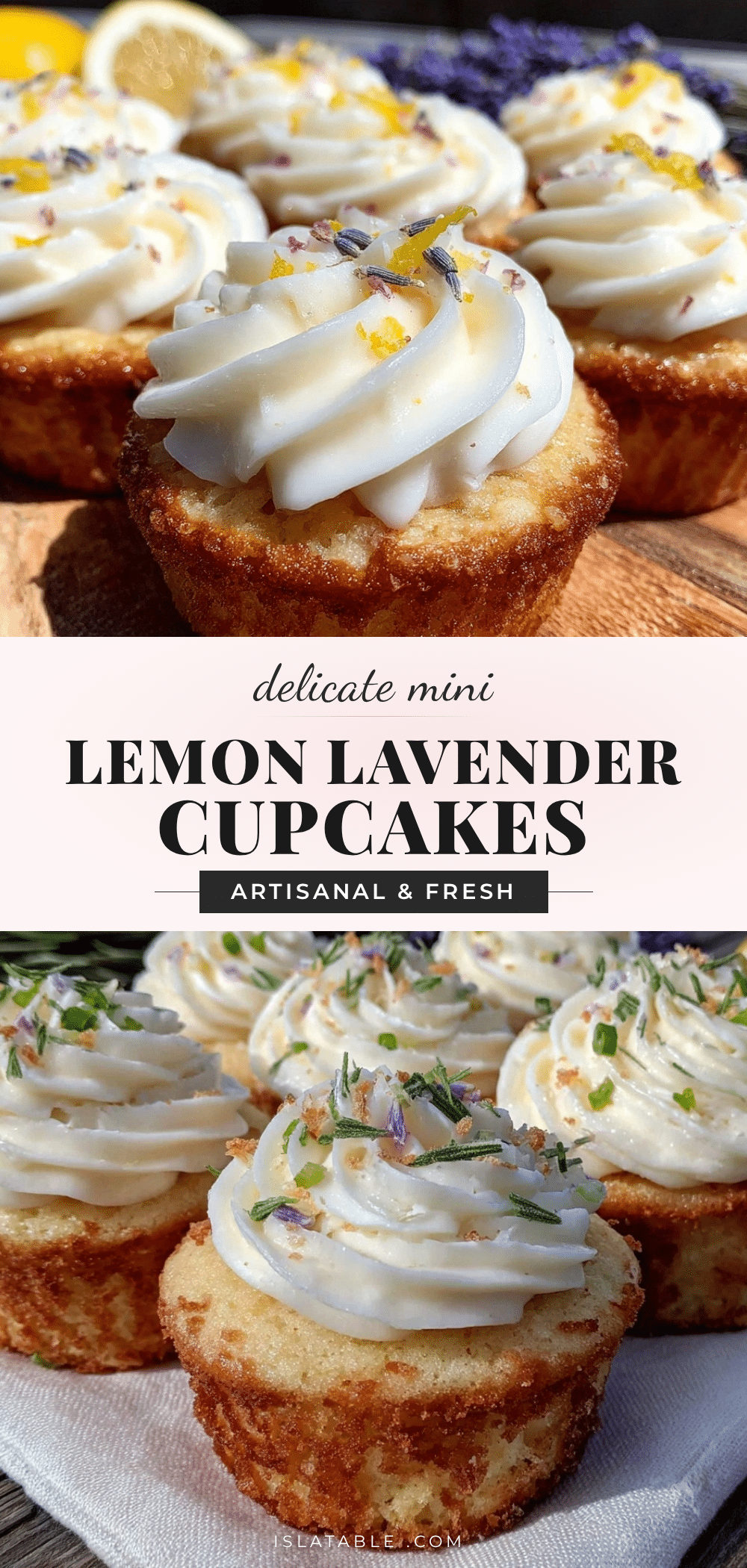 mini lemon lavender wedding cupcakes recipe