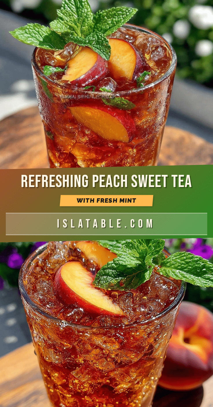 peach sweet tea recipe