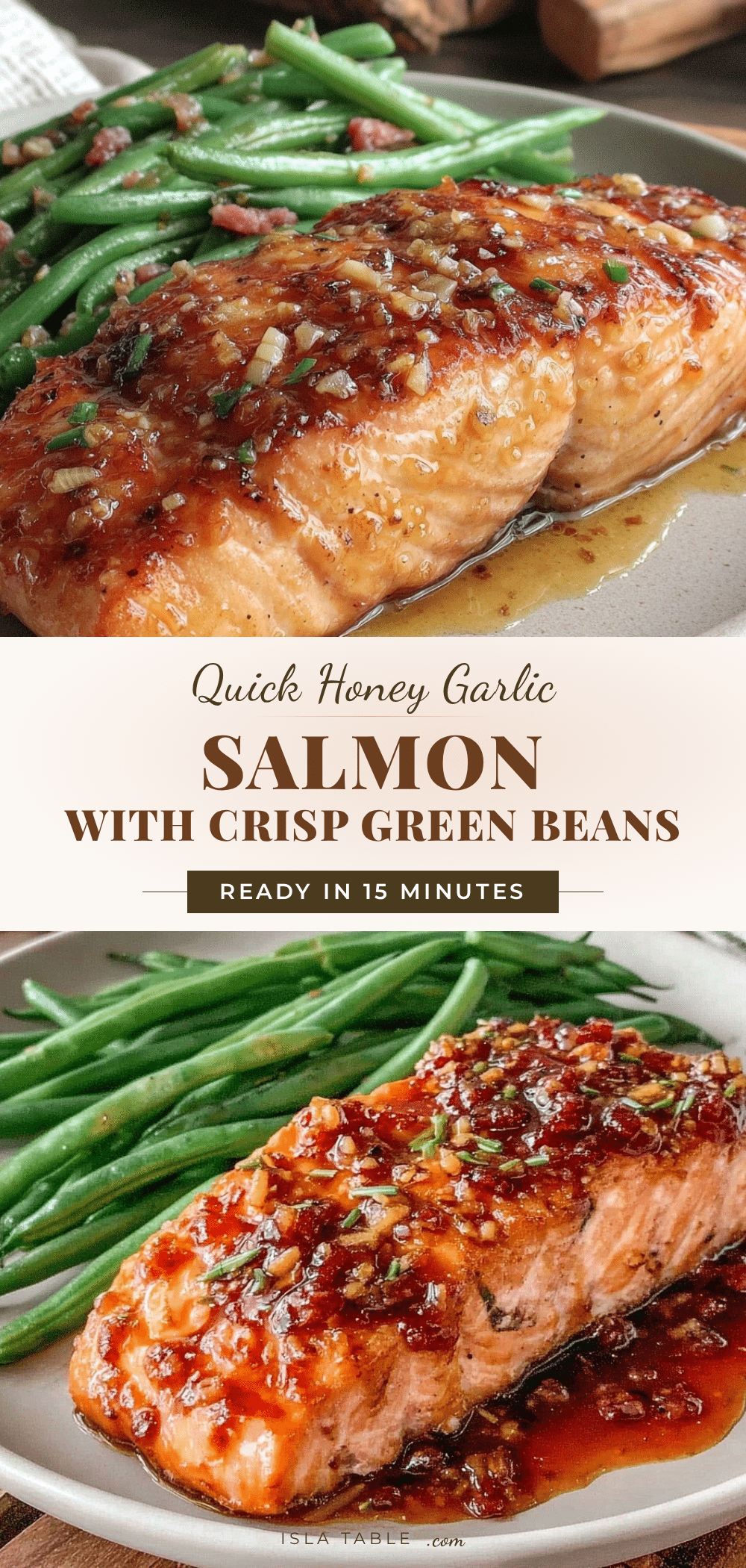 quick honey garlic salmon recipe
