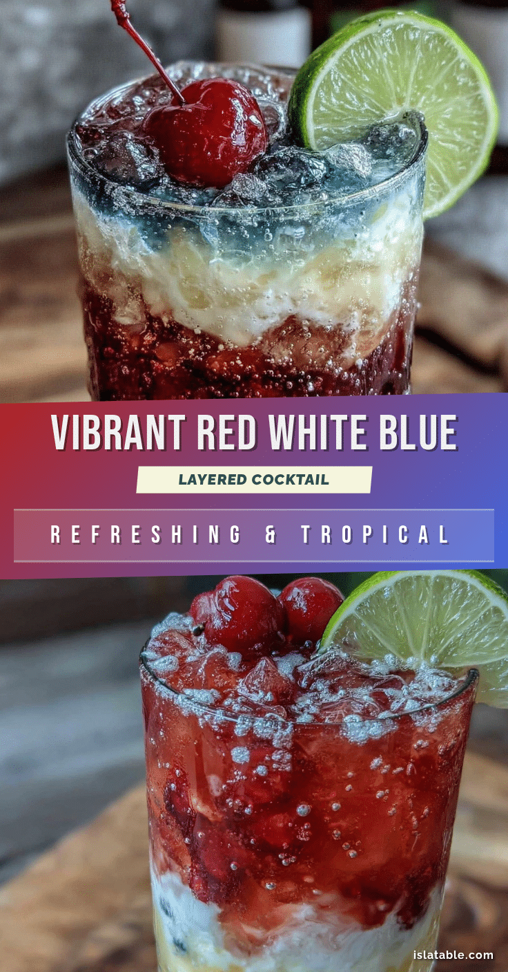 red white blue layered cocktail recipe
