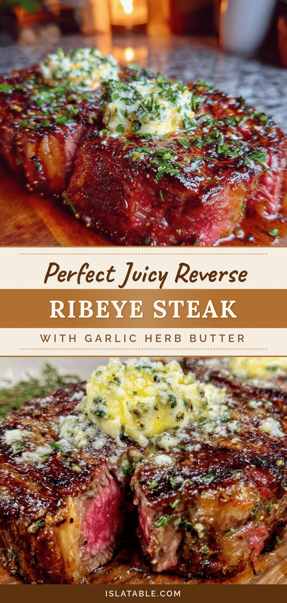 reverse-sear ribeye steak recipe