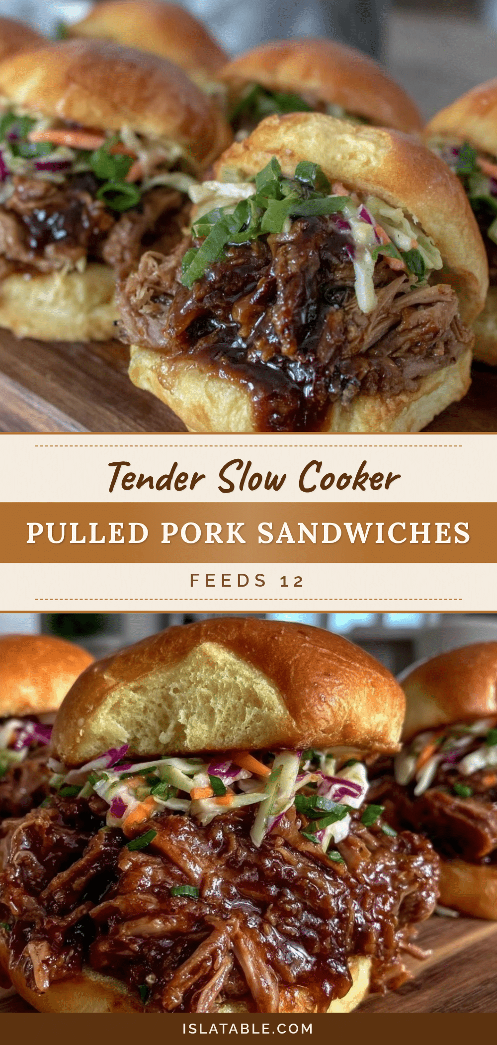 tender slow cooker pulled pork sandwiches recipe