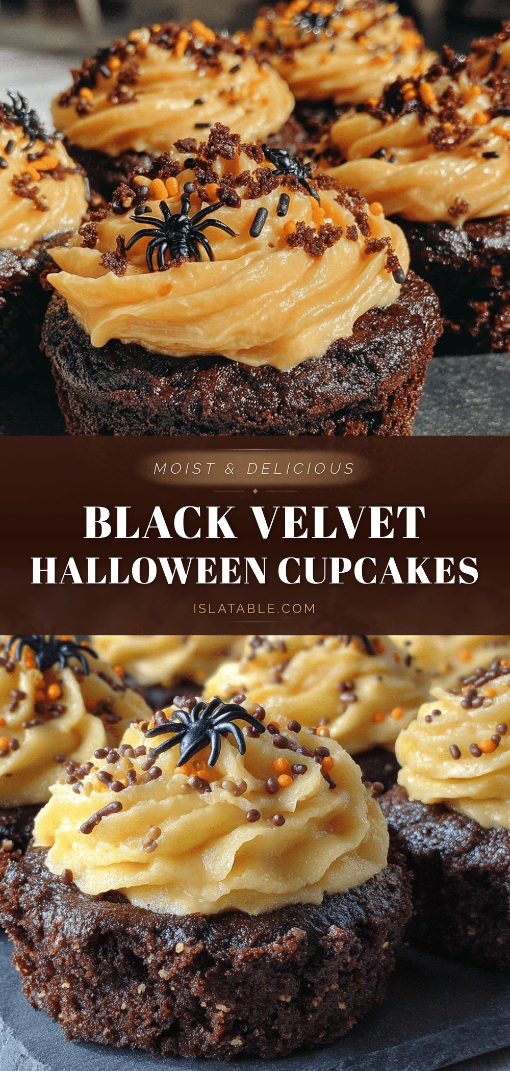 black velvet halloween cupcakes recipe