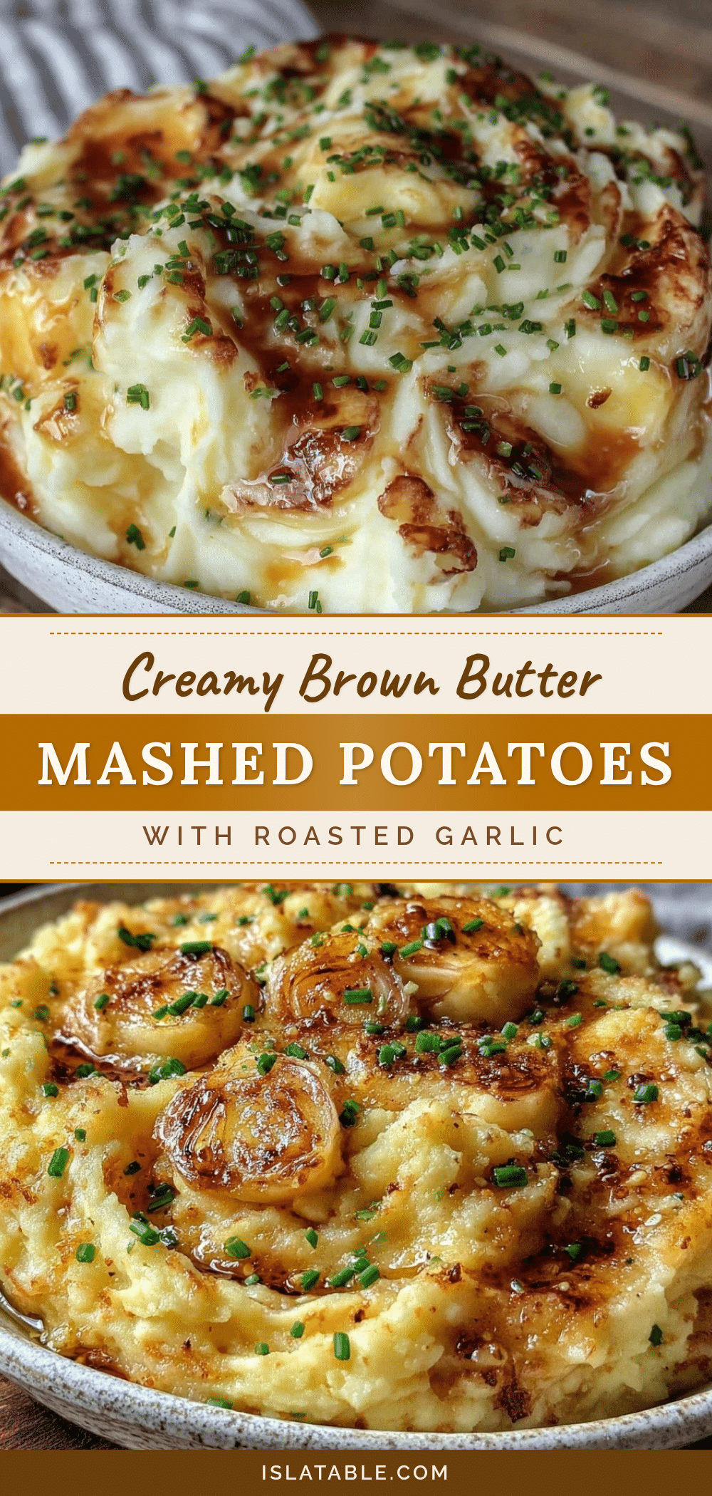 brown butter mashed potatoes recipe