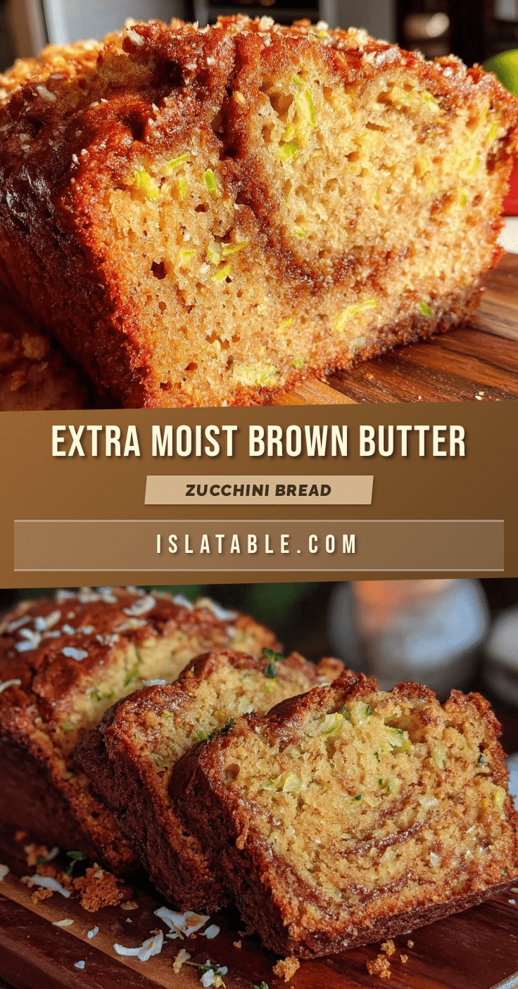 brown butter zucchini bread recipe