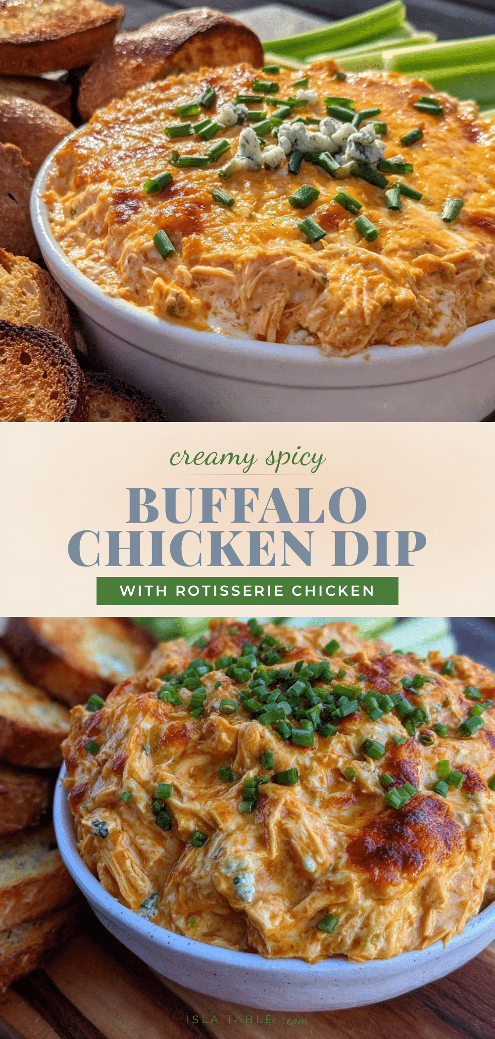 buffalo chicken dip recipe