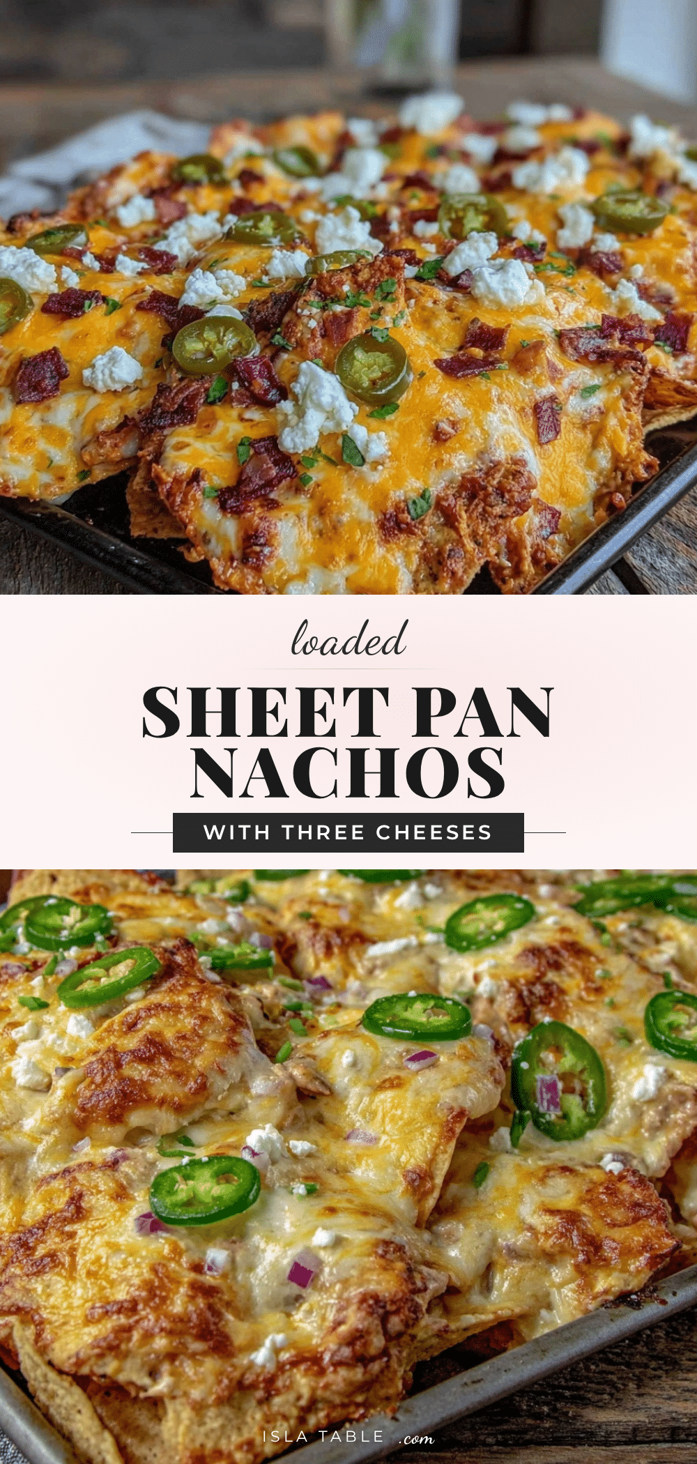 crispy sheet pan nachos recipe