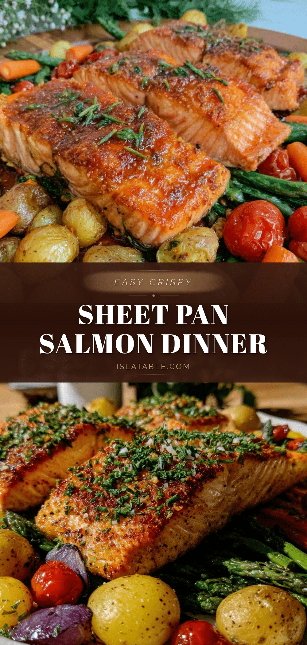 crispy sheet pan salmon recipe