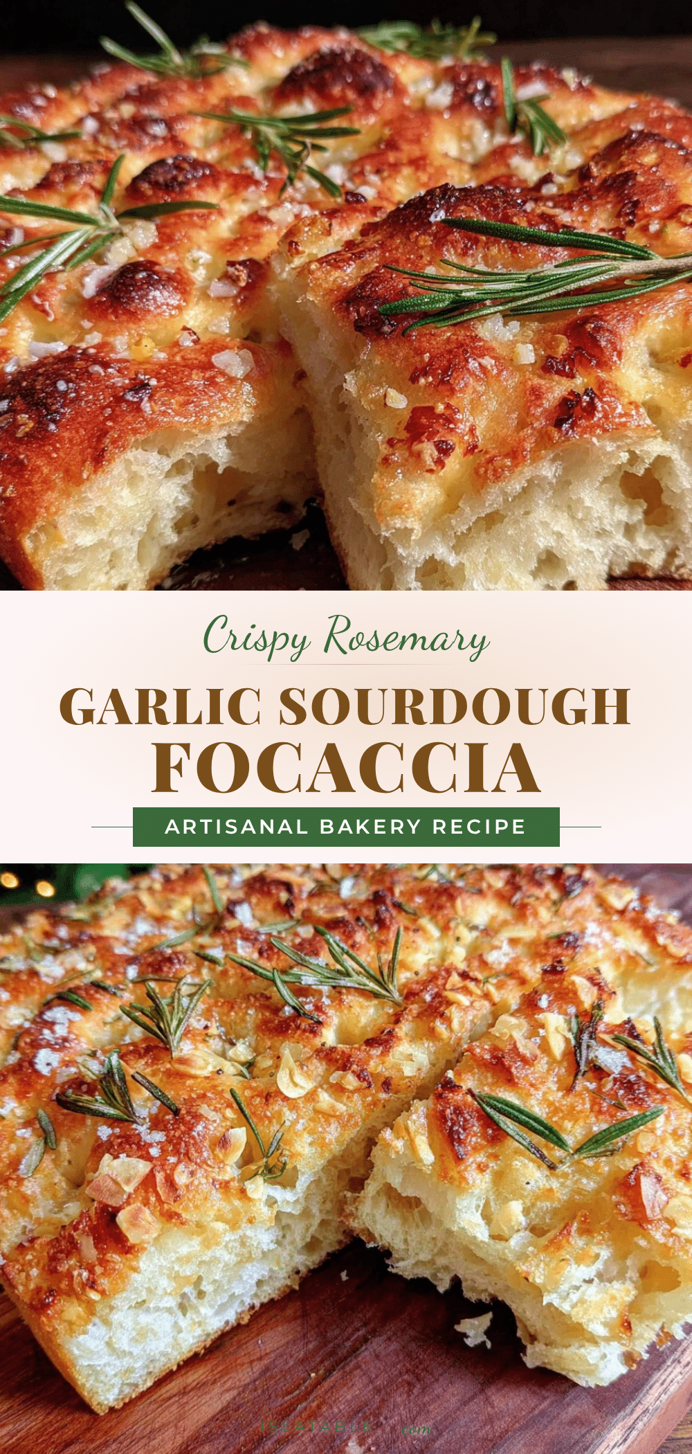 crispy sourdough focaccia recipe