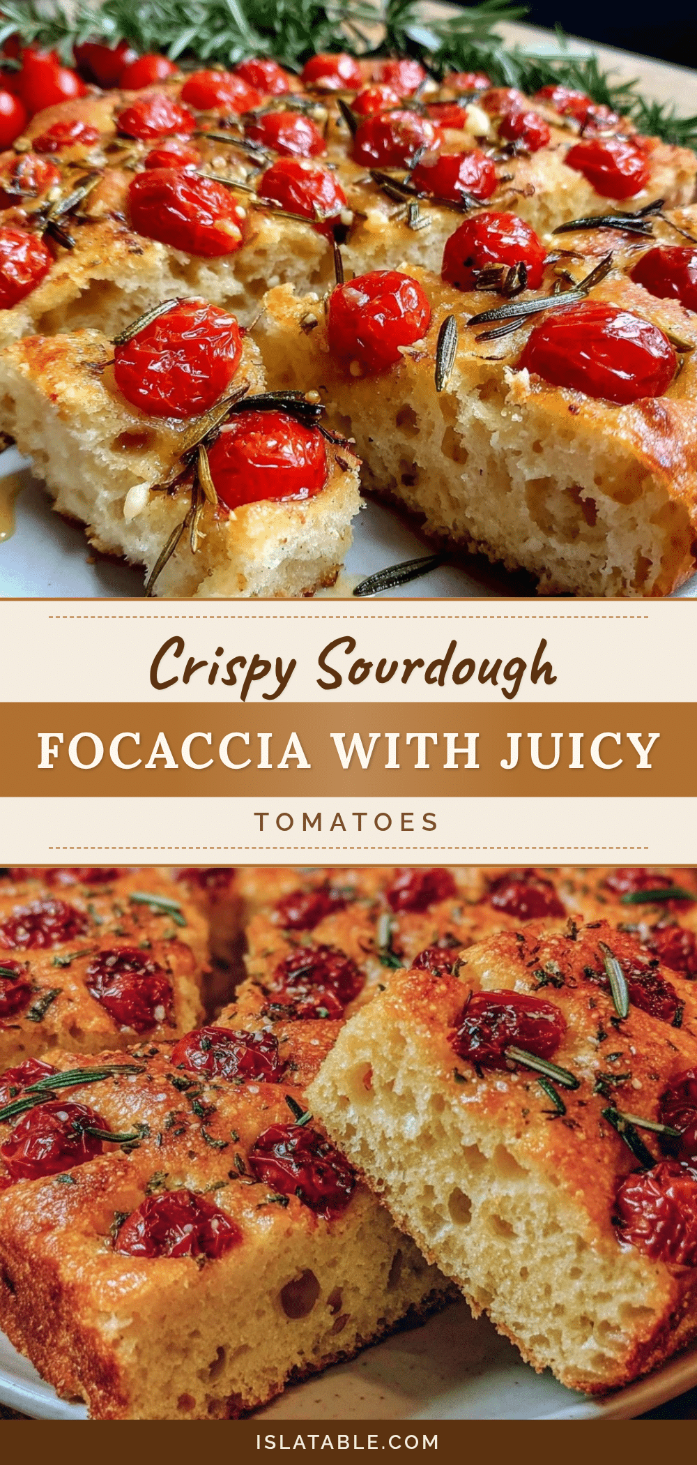 crispy sourdough focaccia recipe