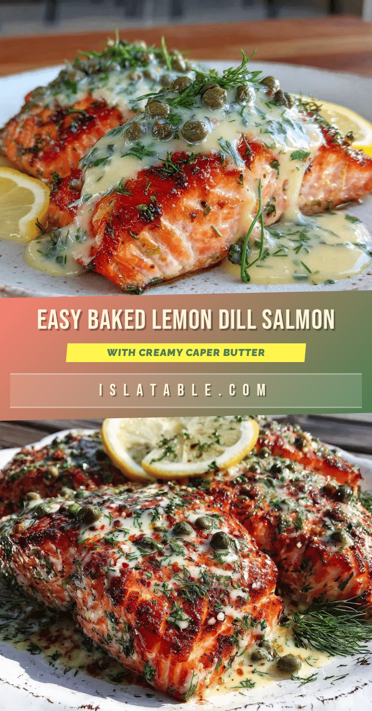 easy baked lemon dill salmon recipe