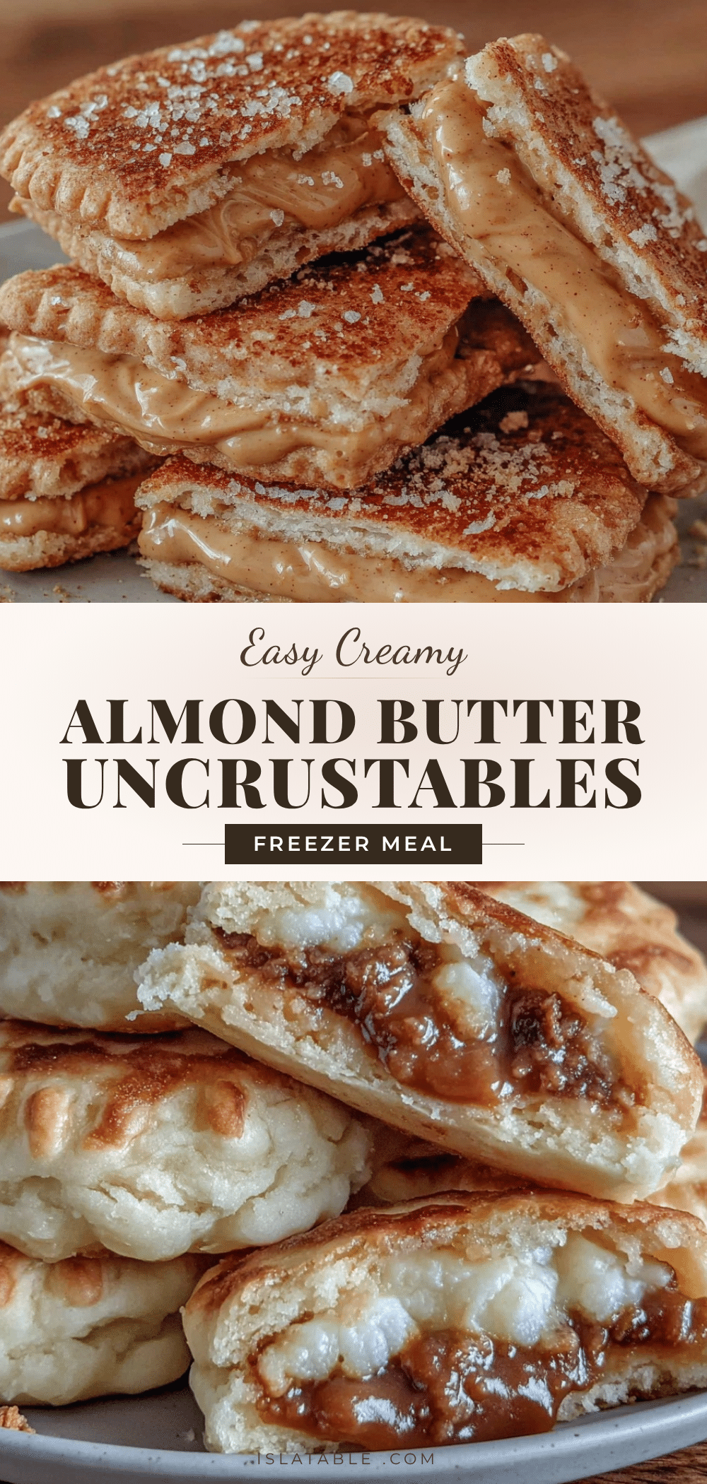 easy creamy almond butter uncrustables recipe