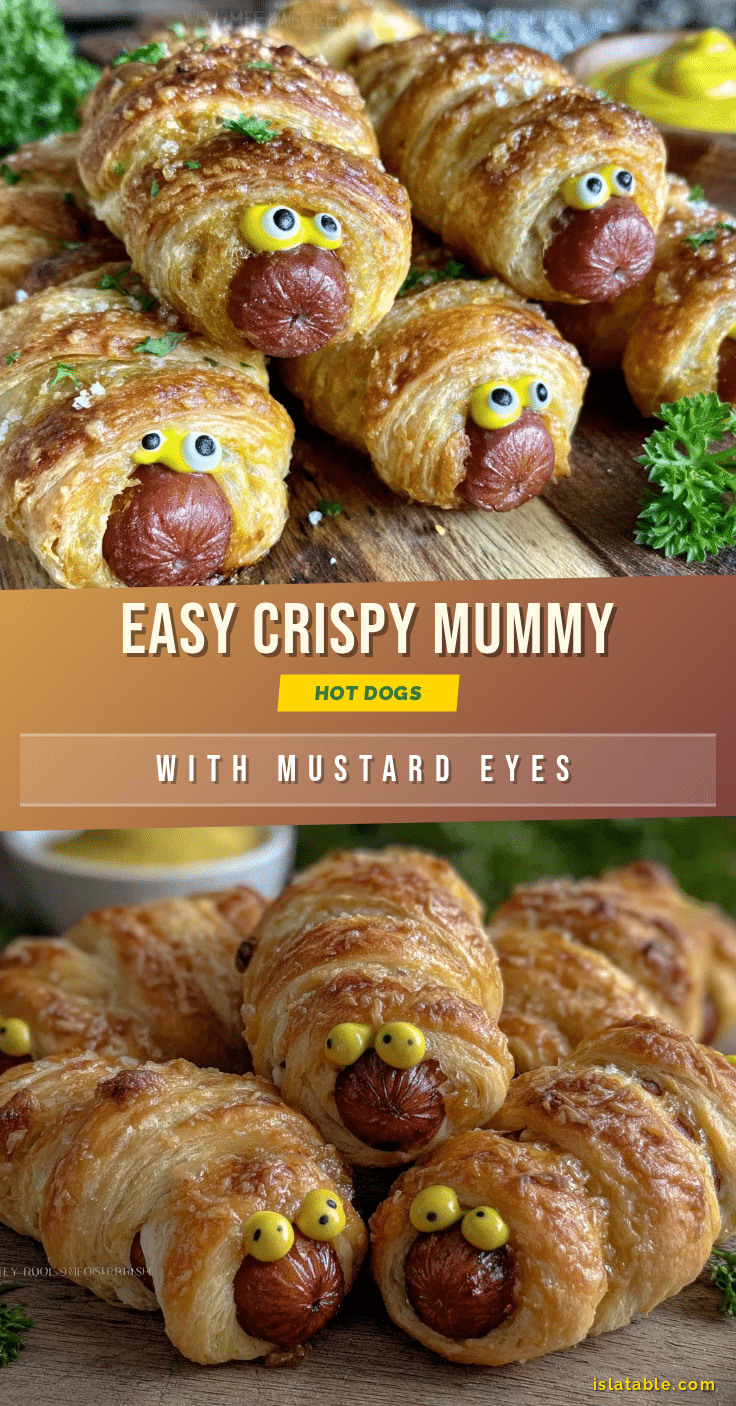 easy crispy mummy hot dogs recipe recipe