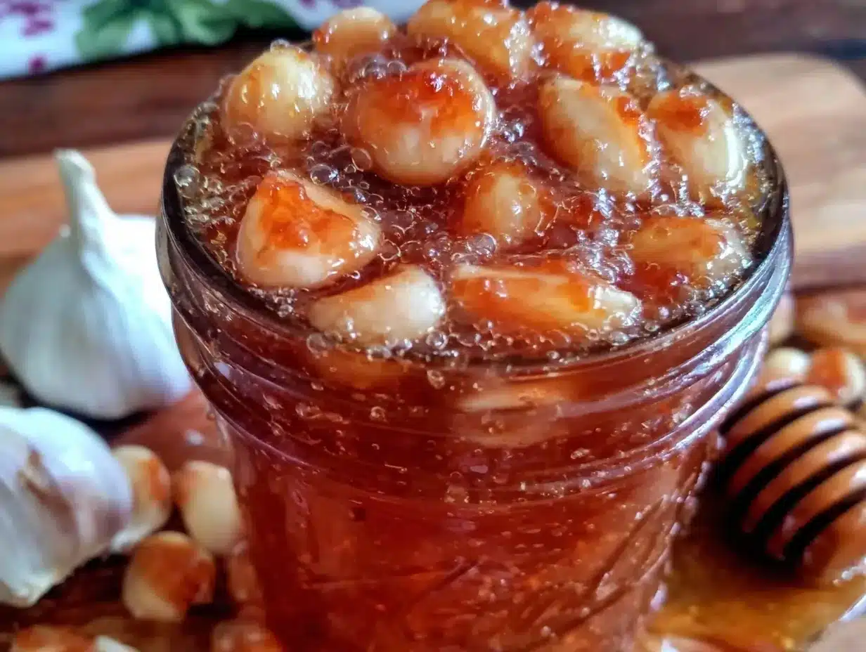 fermented garlic honey remedy preparation steps