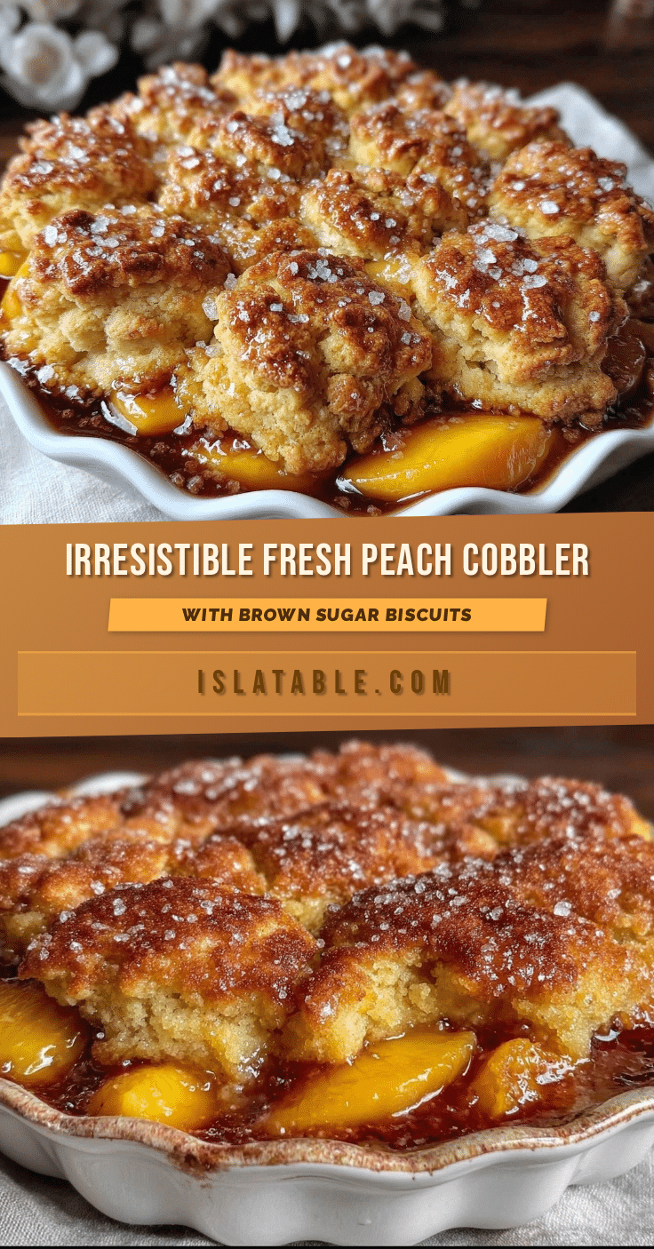 fresh peach cobbler recipe