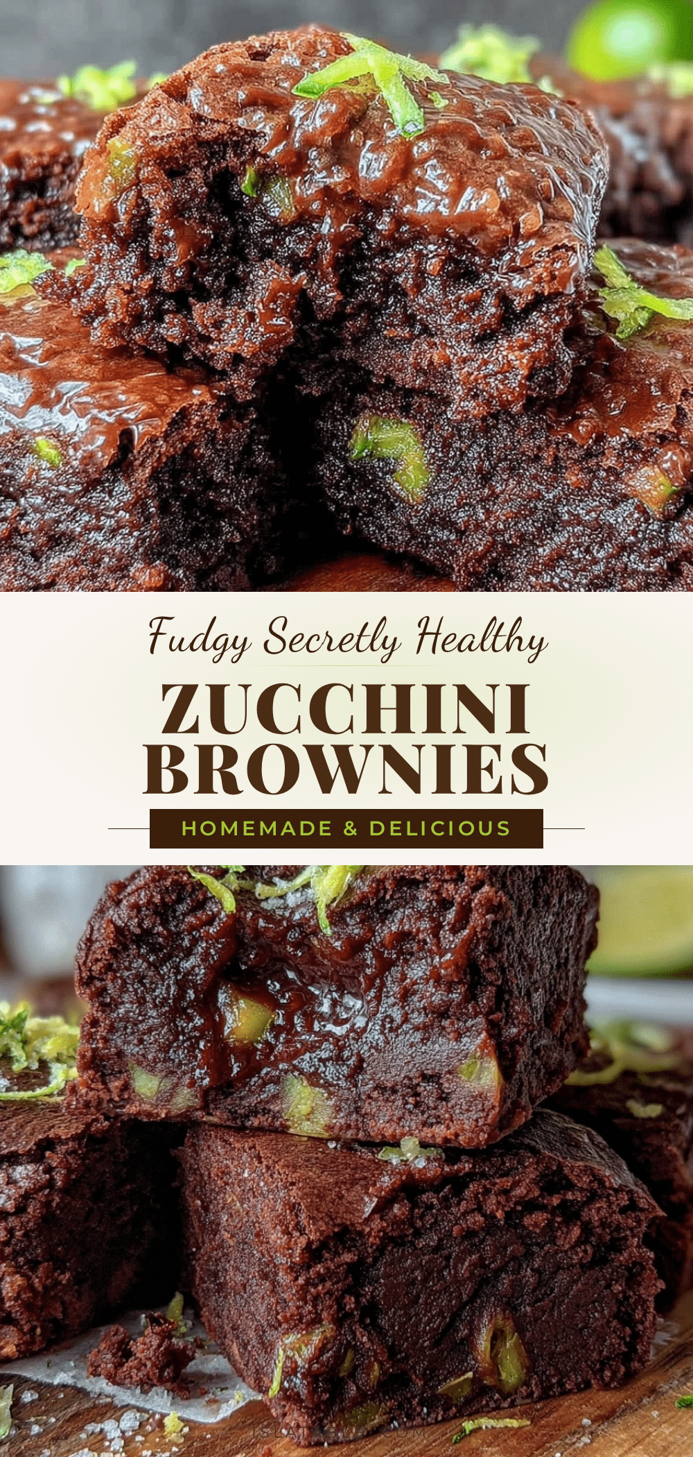 fudgy zucchini brownies recipe