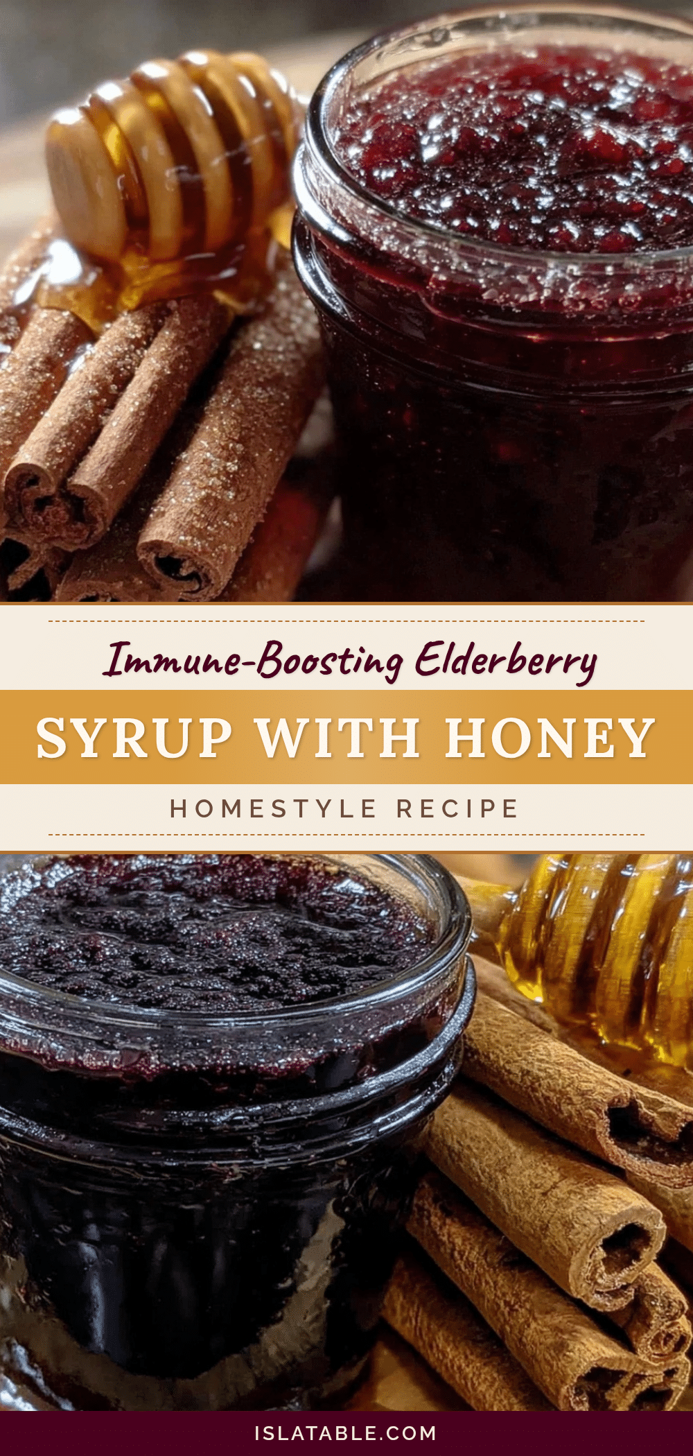 healthy homemade elderberry syrup recipe