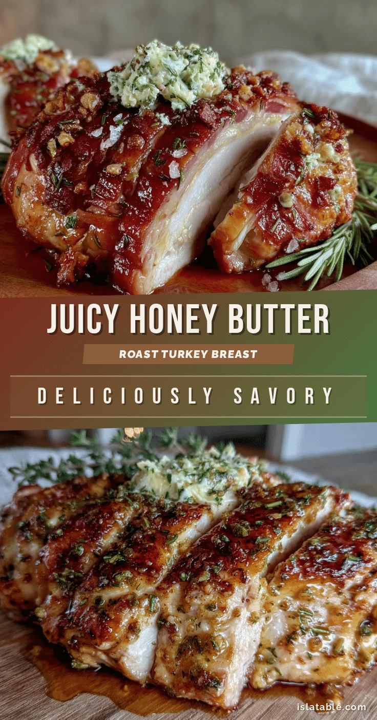 honey butter roast turkey breast recipe