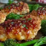 honey garlic glazed chicken breast - featured image
