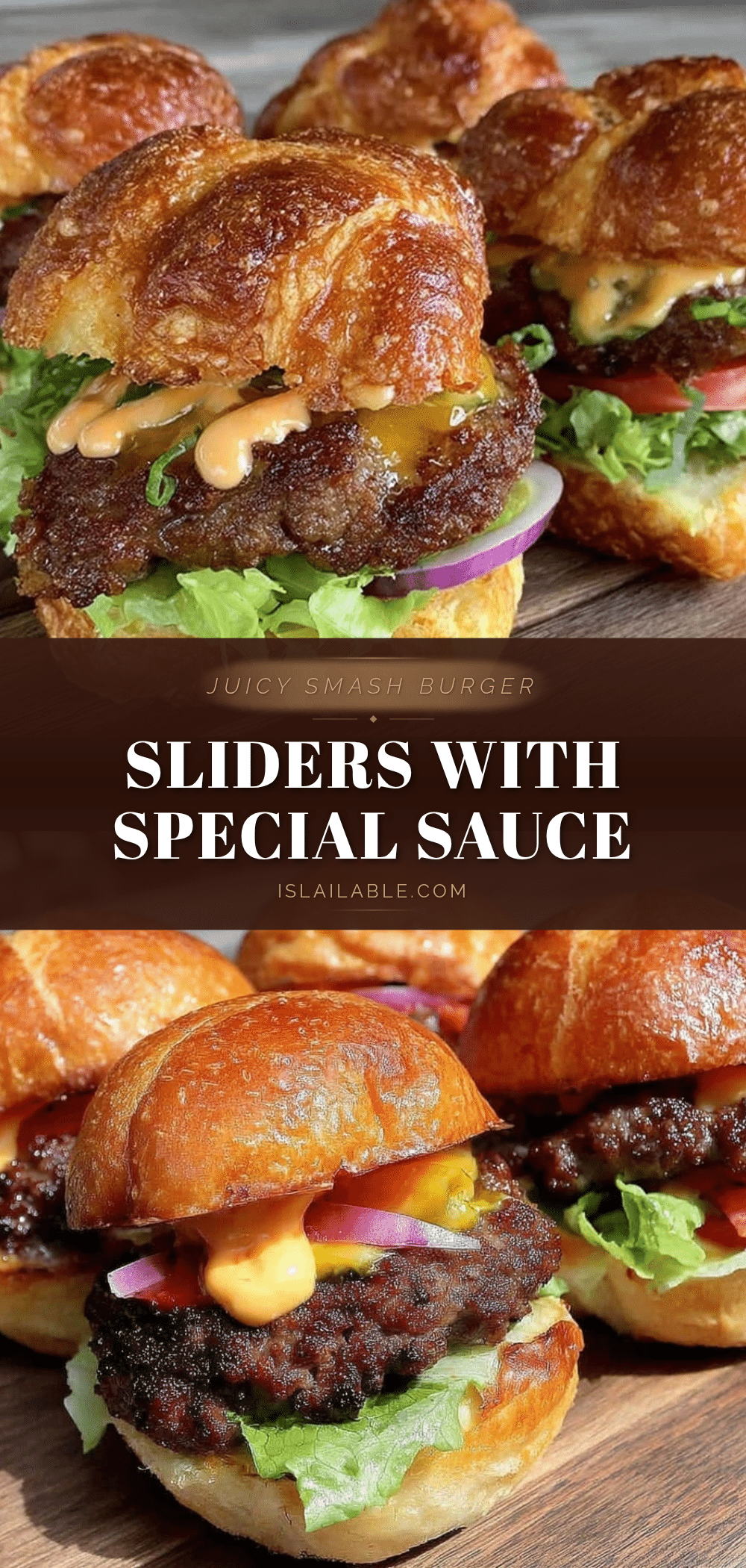 juicy smash burger sliders recipe