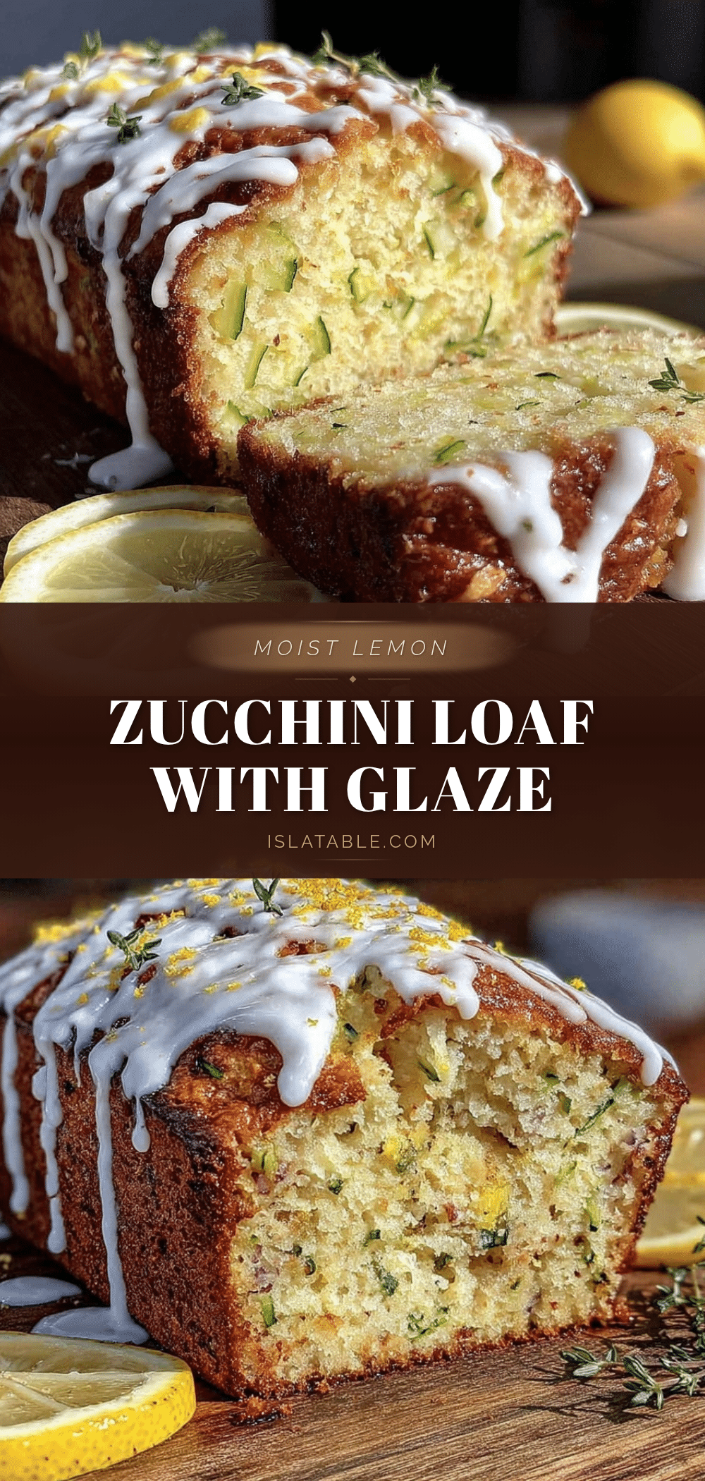 lemon zucchini loaf recipe