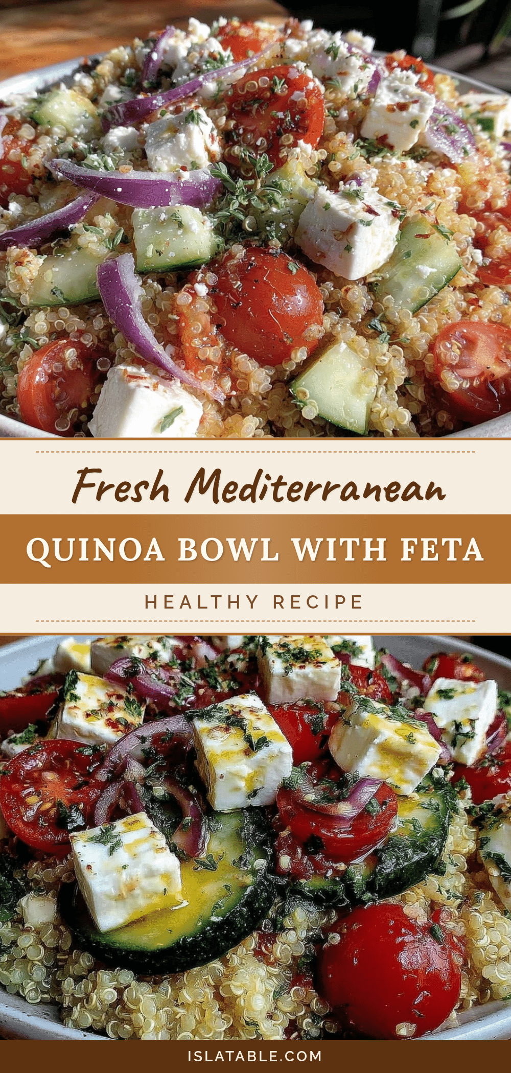 Mediterranean Quinoa Bowl recipe