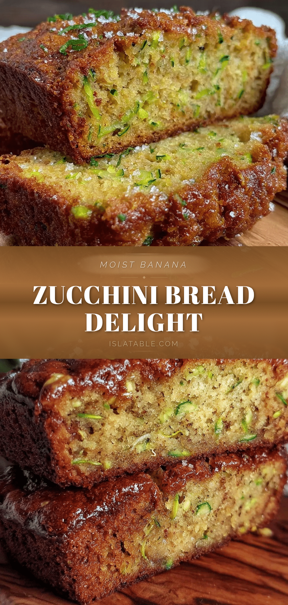 moist homemade banana zucchini bread recipe