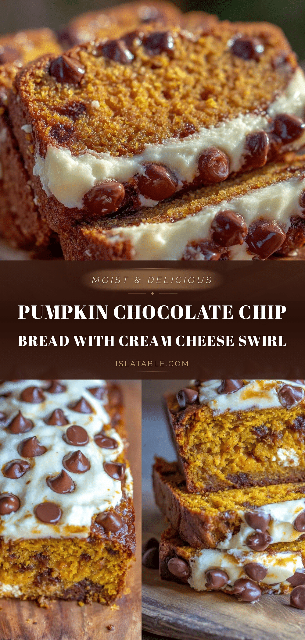 moist pumpkin chocolate chip bread recipe