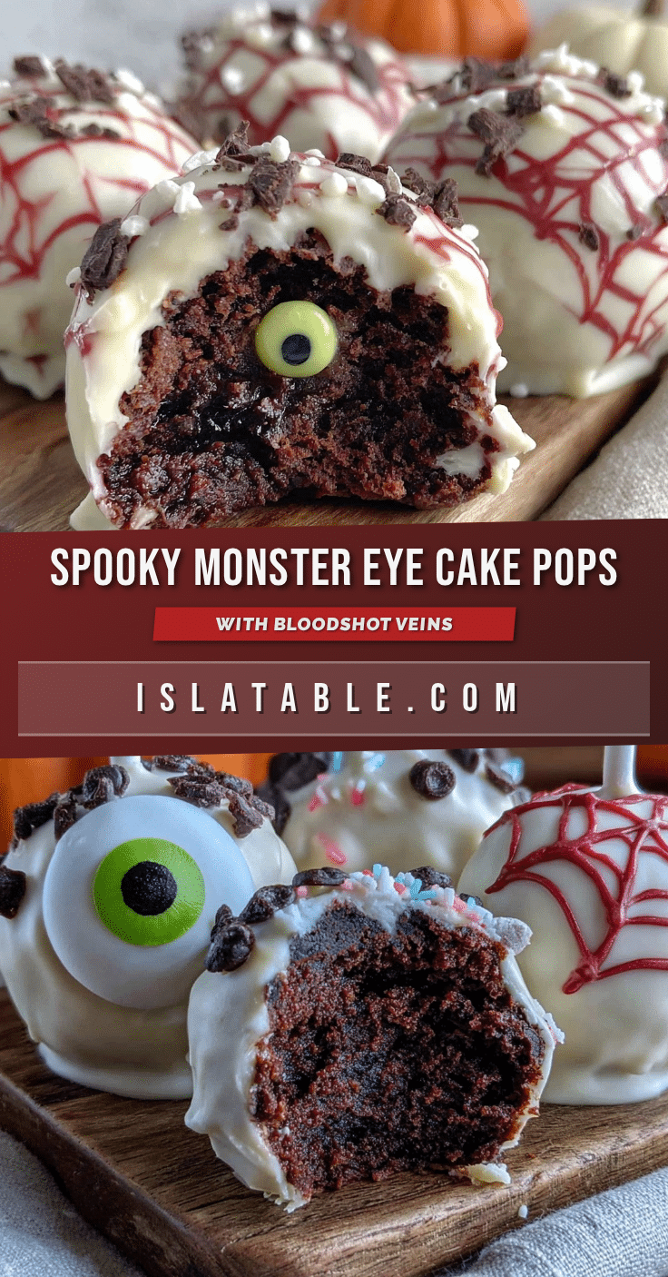 monster eye cake pops recipe