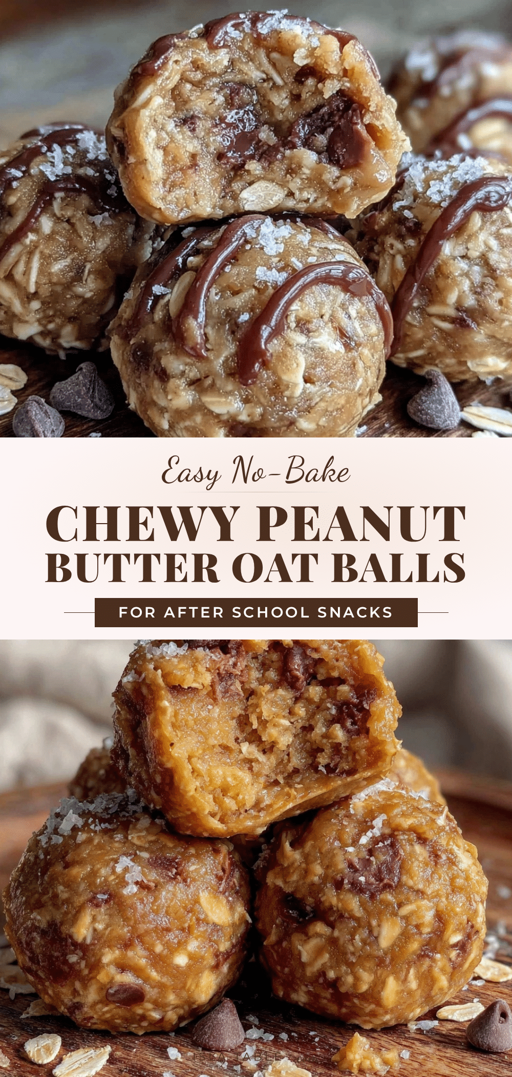 no-bake peanut butter oat balls recipe