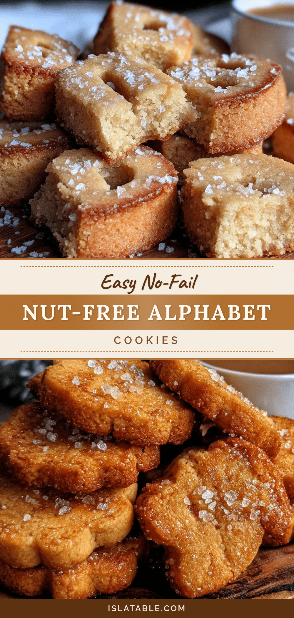 nut-free alphabet cookie snacks recipe