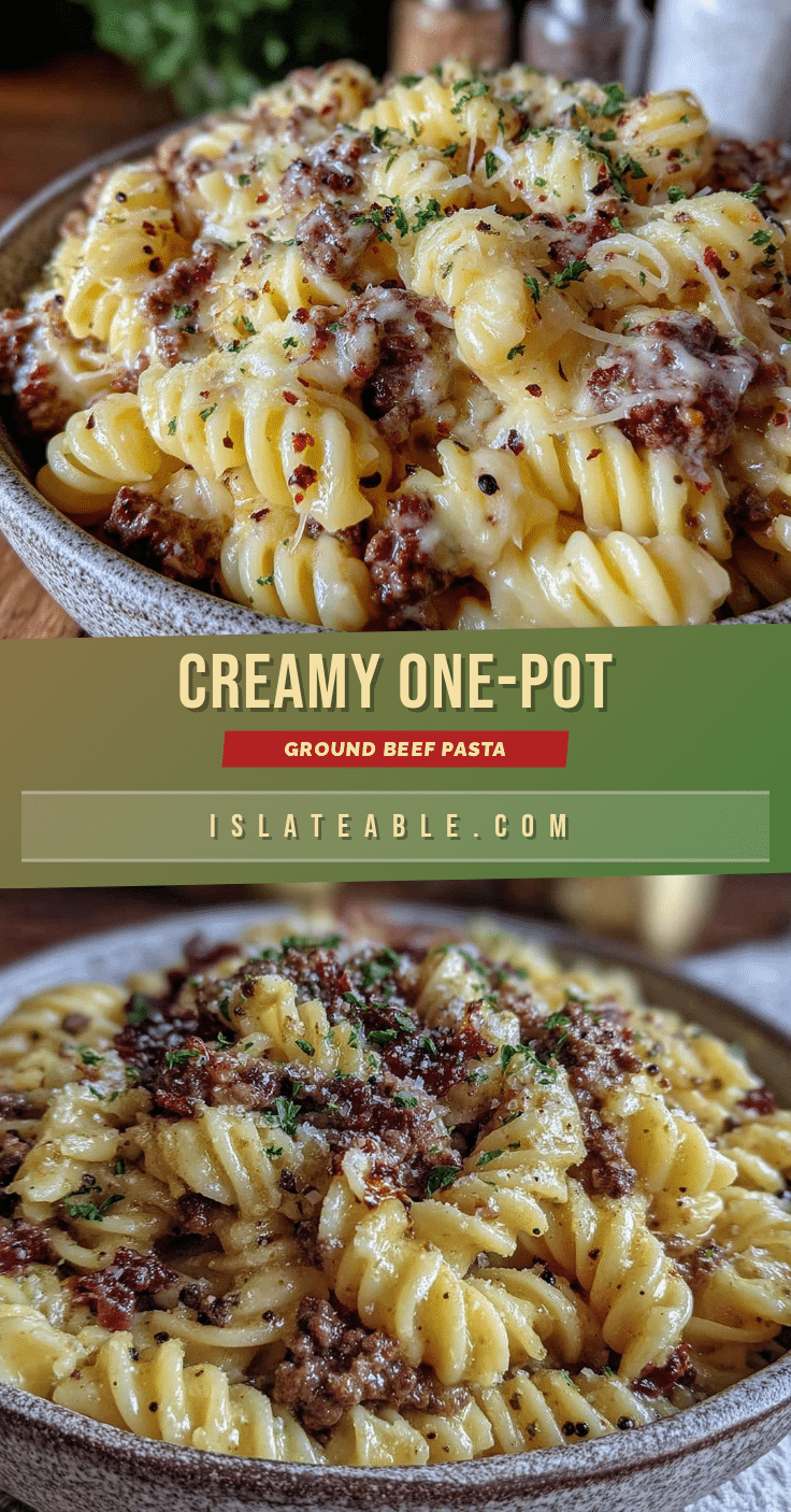 one-pot ground beef pasta recipe