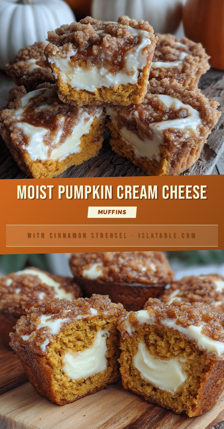 pumpkin cream cheese muffins recipe