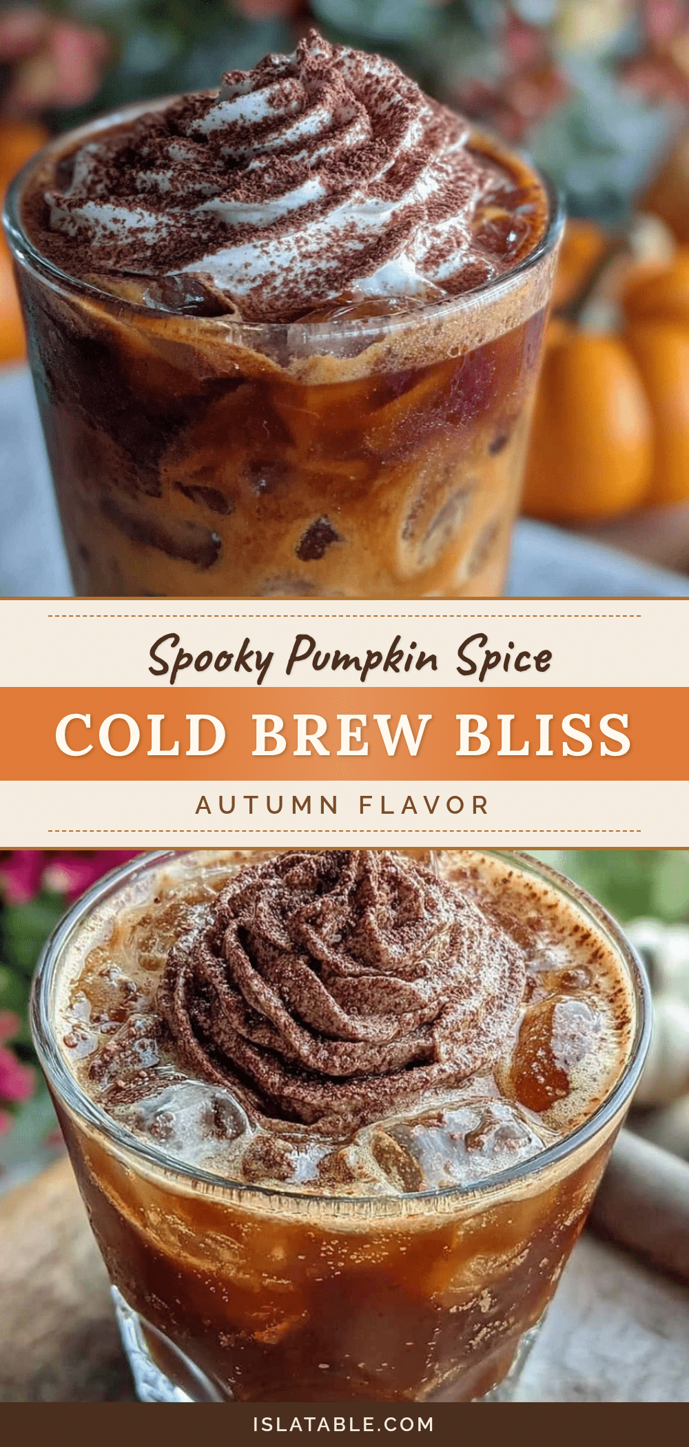 pumpkin spice cold brew recipe