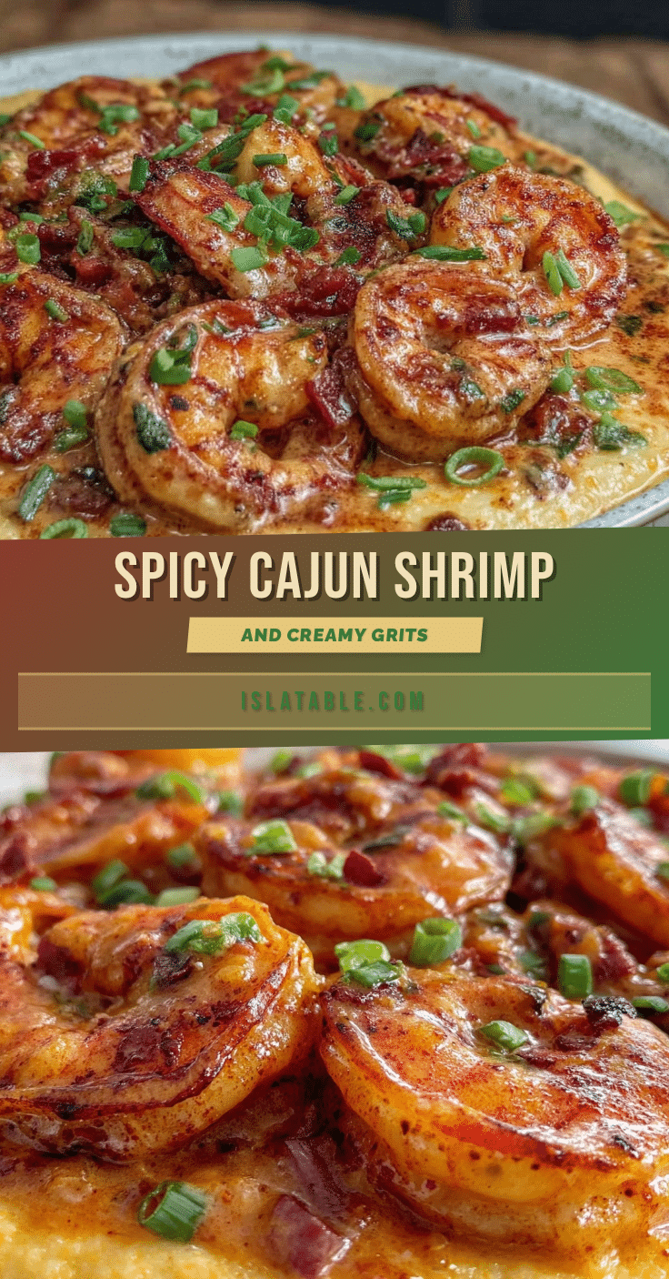 Quick Cajun Shrimp and Grits recipe